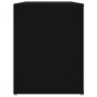 Mueble zapatero de madera contrachapada negro 100x35x45 cm de vidaXL, Zapateros y organizadores de calzado - Ref: Foro24-8169...
