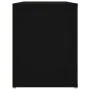 Schwarzer Schuhschrank aus Sperrholz, 100 x 35 x 45 cm von vidaXL, Schuhregale und Schuhorganisatoren - Ref: Foro24-816905, P...
