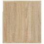 Wall bedside tables 2 pcs Sonoma oak color 50x36x40 cm by vidaXL, Nightstands - Ref: Foro24-816887, Price: 79,86 €, Discount: %