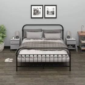 Nightstands 2 units gray Sonoma 40x35x50 cm by vidaXL, Lockers and storage cabinets - Ref: Foro24-821855, Price: 88,95 €, Dis...
