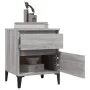 Nightstands 2 units gray Sonoma 40x35x50 cm by vidaXL, Lockers and storage cabinets - Ref: Foro24-821855, Price: 88,95 €, Dis...