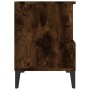 Mesita de noche roble ahumado 40x35x50 cm de vidaXL, Armarios y almacenamiento - Ref: Foro24-821820, Precio: 43,96 €
