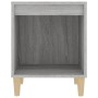 Gray Sonoma bedside table 40x35x50 cm by vidaXL, Nightstands - Ref: Foro24-821870, Price: 32,85 €, Discount: %