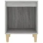 Gray Sonoma bedside table 40x35x50 cm by vidaXL, Nightstands - Ref: Foro24-821870, Price: 32,46 €, Discount: %