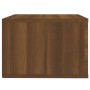 Wand-Nachttisch aus braunem Eichenholz, 50 x 36 x 25 cm von vidaXL, Nachttische - Ref: Foro24-816854, Preis: 31,97 €, Rabatt: %