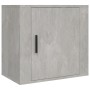 Betongrauer Wand-Nachttisch 50x30x47 cm von vidaXL, Nachttische - Ref: Foro24-816872, Preis: 35,33 €, Rabatt: %