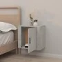 Concrete gray wall bedside table 50x30x47 cm by vidaXL, Nightstands - Ref: Foro24-816872, Price: 34,90 €, Discount: %