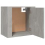 Betongrauer Wand-Nachttisch 50x30x47 cm von vidaXL, Nachttische - Ref: Foro24-816872, Preis: 35,33 €, Rabatt: %