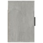 Betongrauer Wand-Nachttisch 50x30x47 cm von vidaXL, Nachttische - Ref: Foro24-816872, Preis: 35,33 €, Rabatt: %