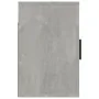 Concrete gray wall bedside table 50x30x47 cm by vidaXL, Nightstands - Ref: Foro24-816872, Price: 34,90 €, Discount: %