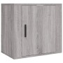 Wand-Nachttische 2 Stück grau Sonoma 50x30x47 cm von vidaXL, Nachttische - Ref: Foro24-816877, Preis: 45,35 €, Rabatt: %
