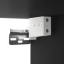 Mesitas de noche de pared 2 uds negro 50x30x47 cm de vidaXL, Mesitas de noche - Ref: Foro24-816867, Precio: 53,22 €, Descuent...