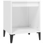 Mesita de noche blanco brillante 40x35x50 cm de vidaXL, Mesitas de noche - Ref: Foro24-821878, Precio: 38,20 €, Descuento: %