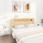 Wand-Nachttische 2 Stück glänzend weiß 50x36x25 cm von vidaXL, Nachttische - Ref: Foro24-816845, Preis: 49,21 €, Rabatt: %