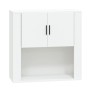 Armario de pared madera contrachapada blanco 80x33x80 cm von vidaXL, Schränke und Lagerung - Ref: Foro24-816584, Preis: 76,91...