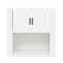 Armario de pared madera contrachapada blanco 80x33x80 cm von vidaXL, Schränke und Lagerung - Ref: Foro24-816584, Preis: 76,91...