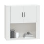 Armario de pared madera contrachapada blanco 80x33x80 cm von vidaXL, Schränke und Lagerung - Ref: Foro24-816584, Preis: 76,91...