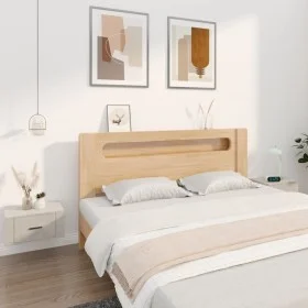 Wall bedside tables 2 pcs concrete gray 50x36x25 cm by vidaXL, Nightstands - Ref: Foro24-816849, Price: 72,32 €, Discount: %