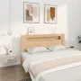 Mesitas de noche de pared 2 uds gris hormigón 50x36x25 cm de vidaXL, Mesitas de noche - Ref: Foro24-816849, Precio: 72,32 €, ...