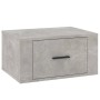 Wand-Nachttische 2 Stück betongrau 50x36x25 cm von vidaXL, Nachttische - Ref: Foro24-816849, Preis: 73,27 €, Rabatt: %
