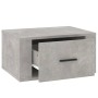 Wand-Nachttische 2 Stück betongrau 50x36x25 cm von vidaXL, Nachttische - Ref: Foro24-816849, Preis: 73,27 €, Rabatt: %