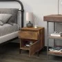 Smoked oak bedside table 40x35x50 cm by vidaXL, Lockers and storage cabinets - Ref: Foro24-821852, Price: 41,66 €, Discount: %