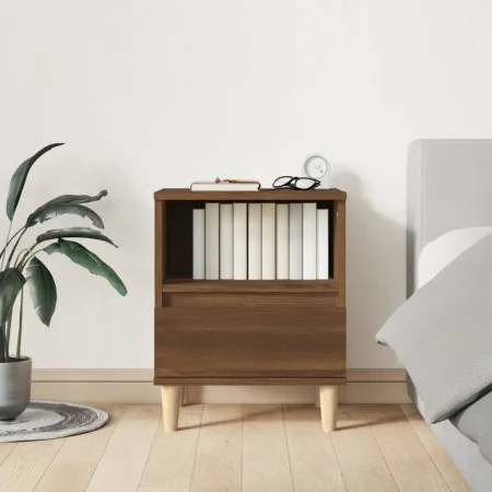 Mesita de noche roble marrón 40x35x50 cm by vidaXL, Nightstands - Ref: Foro24-821808, Price: 43,10 €, Discount: %