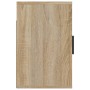 Sonoma oak wall bedside table 50x30x47 cm by vidaXL, Nightstands - Ref: Foro24-816870, Price: 35,76 €, Discount: %