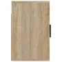 Sonoma oak wall bedside table 50x30x47 cm by vidaXL, Nightstands - Ref: Foro24-816870, Price: 35,37 €, Discount: %