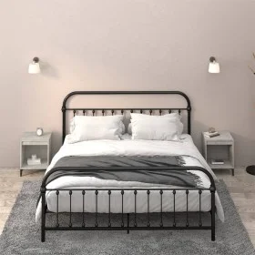 Bedside tables 2 units concrete gray 40x35x50 cm by vidaXL, Nightstands - Ref: Foro24-821883, Price: 39,59 €, Discount: %