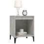Bedside tables 2 units concrete gray 40x35x50 cm by vidaXL, Nightstands - Ref: Foro24-821883, Price: 47,09 €, Discount: %