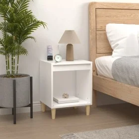 Nachttisch aus Sperrholz weiß 40x35x50 cm von vidaXL, Nachttische - Ref: Foro24-821858, Preis: 34,00 €, Rabatt: %