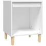 Mesita de noche madera contrachapada blanco 40x35x50 cm de vidaXL, Mesitas de noche - Ref: Foro24-821858, Precio: 33,99 €, De...