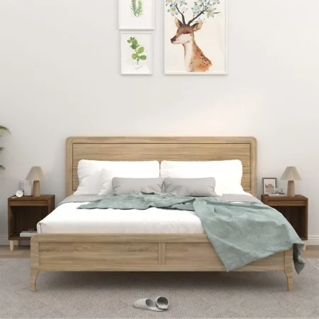 Nachttische 2 Einheiten braune Eiche 40x35x50 cm von vidaXL, Nachttische - Ref: Foro24-821873, Preis: 34,17 €, Rabatt: %