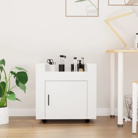 White plywood desk cart 60x45x60 cm by vidaXL, Cars and islands - Ref: Foro24-816608, Price: 59,39 €, Discount: %