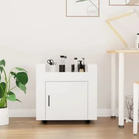 White plywood desk cart 60x45x60 cm by vidaXL, Cars and islands - Ref: Foro24-816608, Price: 58,58 €, Discount: %