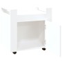 Schreibtischwagen aus weißem Sperrholz, 60 x 45 x 60 cm von vidaXL, Küchen - und Speisenwagen - Ref: Foro24-816608, Preis: 59...