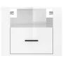 Wall bedside tables 2 pcs glossy white 50x36x40 cm by vidaXL, Nightstands - Ref: Foro24-816885, Price: 84,58 €, Discount: %