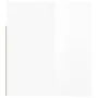 Wall bedside tables 2 pcs glossy white 50x36x40 cm by vidaXL, Nightstands - Ref: Foro24-816885, Price: 84,58 €, Discount: %
