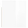 Wand-Nachttische 2 Stück glänzend weiß 50x36x40 cm von vidaXL, Nachttische - Ref: Foro24-816885, Preis: 85,61 €, Rabatt: %