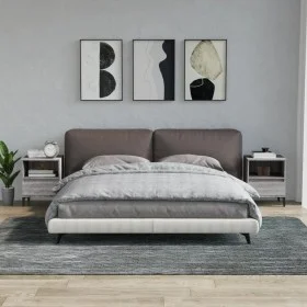 Mesitas de noche 2 unidades gris Sonoma 40x35x50 cm de vidaXL, Armarios y almacenamiento - Ref: Foro24-821823, Precio: 75,06 ...