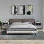 Mesitas de noche 2 unidades gris Sonoma 40x35x50 cm de vidaXL, Armarios y almacenamiento - Ref: Foro24-821823, Precio: 74,97 ...