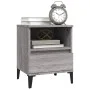 Mesitas de noche 2 unidades gris Sonoma 40x35x50 cm de vidaXL, Armarios y almacenamiento - Ref: Foro24-821823, Precio: 74,97 ...