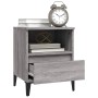 Nachttische 2 Einheiten grau Sonoma 40x35x50 cm von vidaXL, Schränke und Lagerung - Ref: Foro24-821823, Preis: 76,00 €, Rabat...
