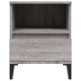 Mesitas de noche 2 unidades gris Sonoma 40x35x50 cm de vidaXL, Armarios y almacenamiento - Ref: Foro24-821823, Precio: 75,92 ...