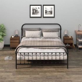 Nightstands 2 units brown oak 40x35x50 cm by vidaXL, Lockers and storage cabinets - Ref: Foro24-821857, Price: 94,20 €, Disco...