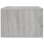 Mesita de noche de pared gris Sonoma 50x36x25 cm de vidaXL, Mesitas de noche - Ref: Foro24-816852, Precio: 31,91 €, Descuento: %