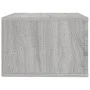 Sonoma grauer Wand-Nachttisch 50x36x25 cm von vidaXL, Nachttische - Ref: Foro24-816852, Preis: 31,65 €, Rabatt: %