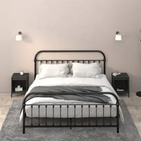 Nightstands 2 units black 40x35x50 cm by vidaXL, Nightstands - Ref: Foro24-821877, Price: 47,99 €, Discount: %