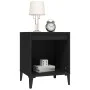 Mesitas de noche 2 unidades negro 40x35x50 cm de vidaXL, Mesitas de noche - Ref: Foro24-821877, Precio: 40,80 €, Descuento: %